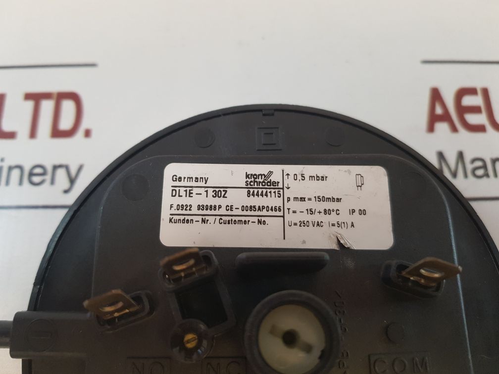 Krom Schroder Dl1E-1 30Z Pressure Switch 84444115