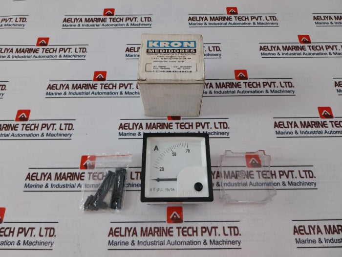 Kron Fm72Pc Ammeter 0–75A