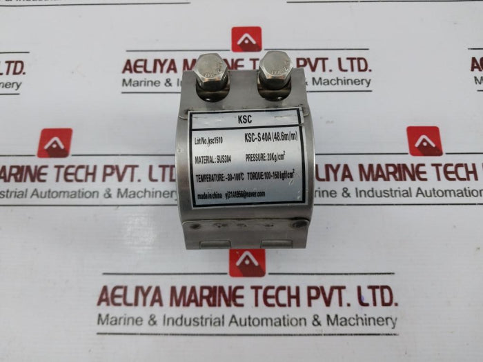 Ksc Sus304 Pipe Repair Clamp Ksc-s 40A