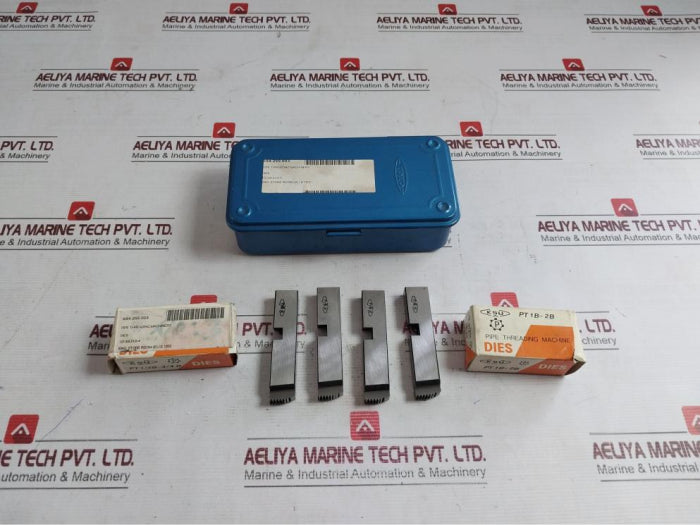 Ksu Pt 1B-2B Pipe Threading Machine Dies Set 694-255.003 T-190 1-2B