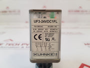 Kuhnke Uf3-24Vdc1Fl Relay W/Socket 10A 250Vac