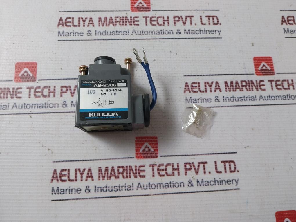 Kuroda As-2306 Solenoid Valve 100V 50-60Hz