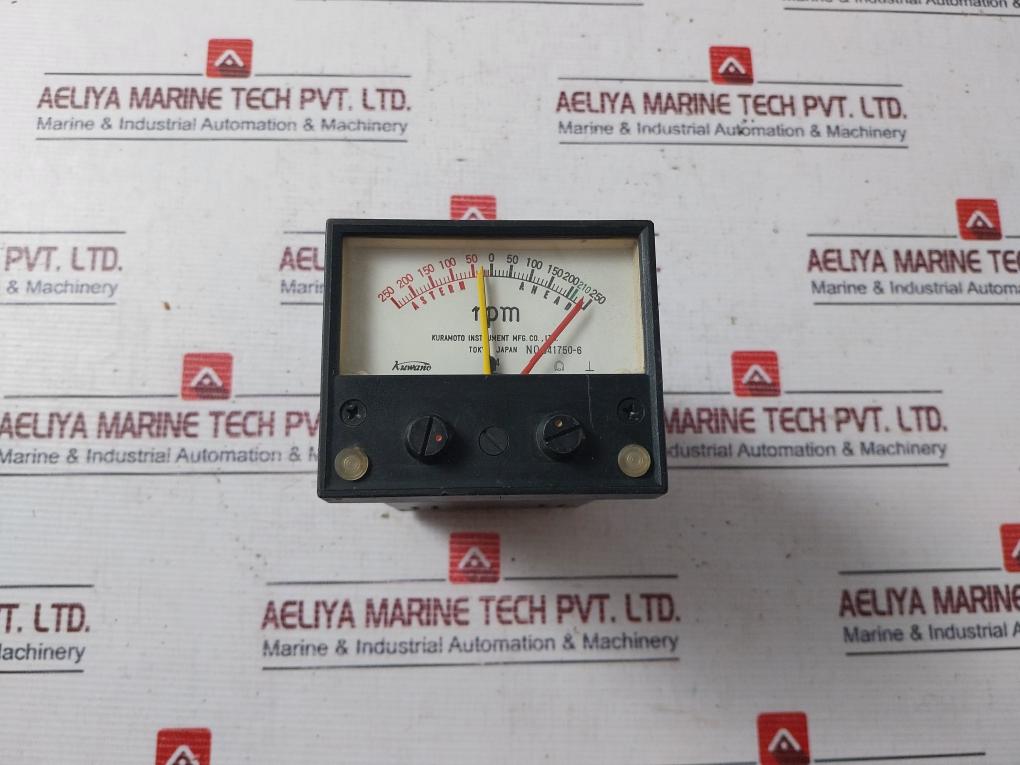 Kuwano Rlm-80, 250-0-250 Rpm Meter Relay Dc 24V