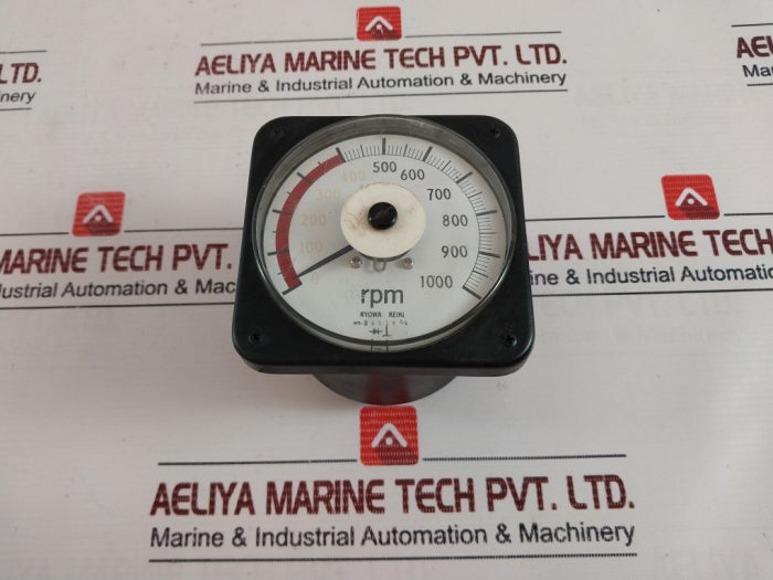 Kyowa Keiki B6318 2/4 Tachometer 0-1000 Rpm