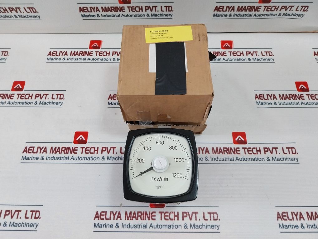 L S Controls 0-1200 Rev/Min Tachometer