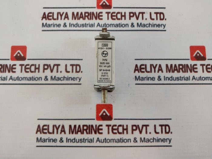 L&T Hn 125A Hrc Fuse Link Size 000 415V~8.5W