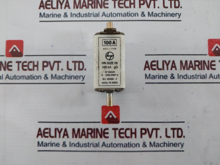 L&T Hn Size 00 Fuse Link 100A