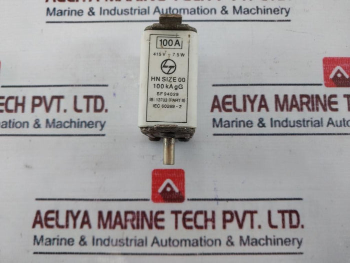 L&T Hn Size 00 Fuse Link 100Amp