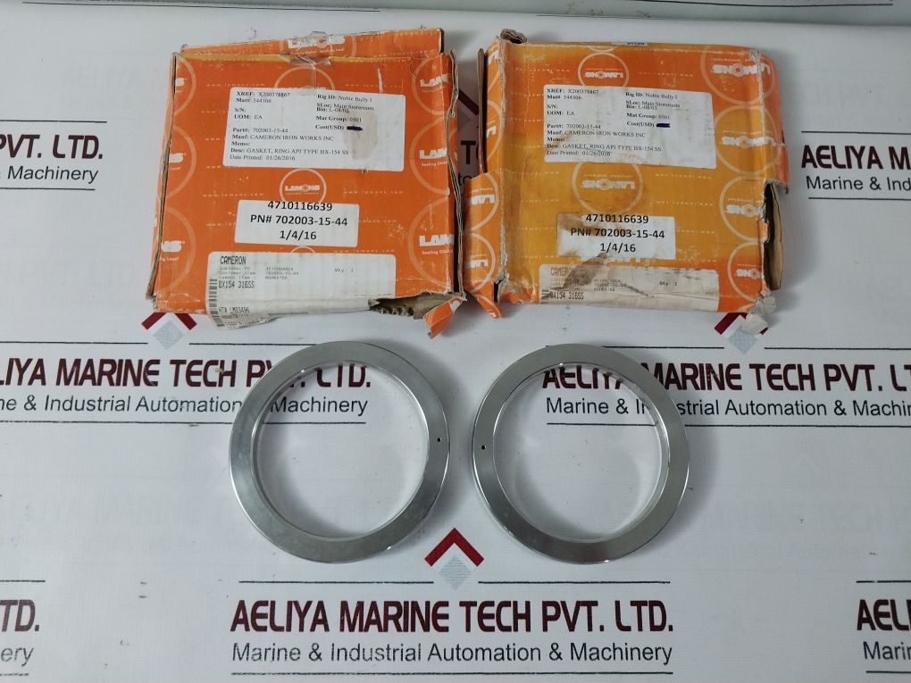 Lamons Api 6A Bx154 Gasket Ring 702003-15-44