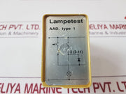 Lampetest Aad. Type 1 Relay