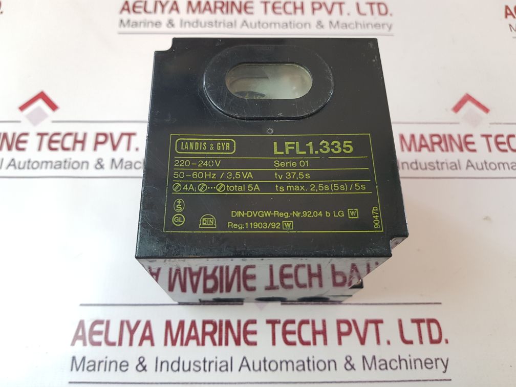 Landis & Gyr Lfl1.335 Gas Burner Controller 220-240V – Aeliya Marine