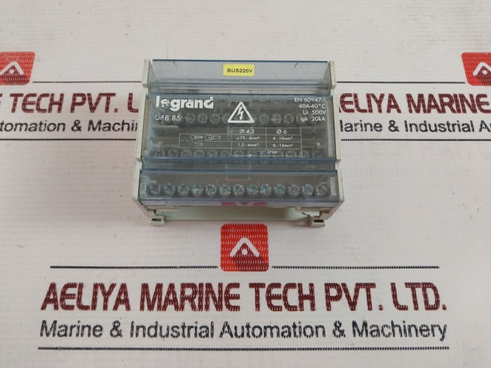 Legrand 048 85 Three Phase Terminal Block Module