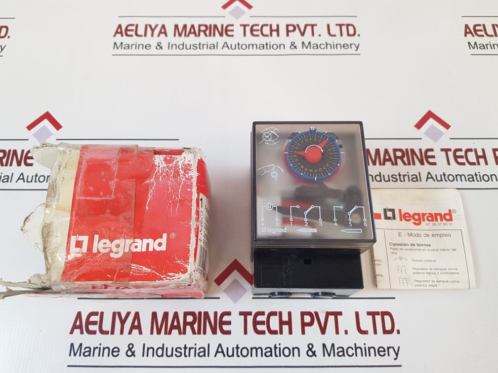 Legrand 499 27 Polar Rex Qkkt Timer 230V 50/60Hz