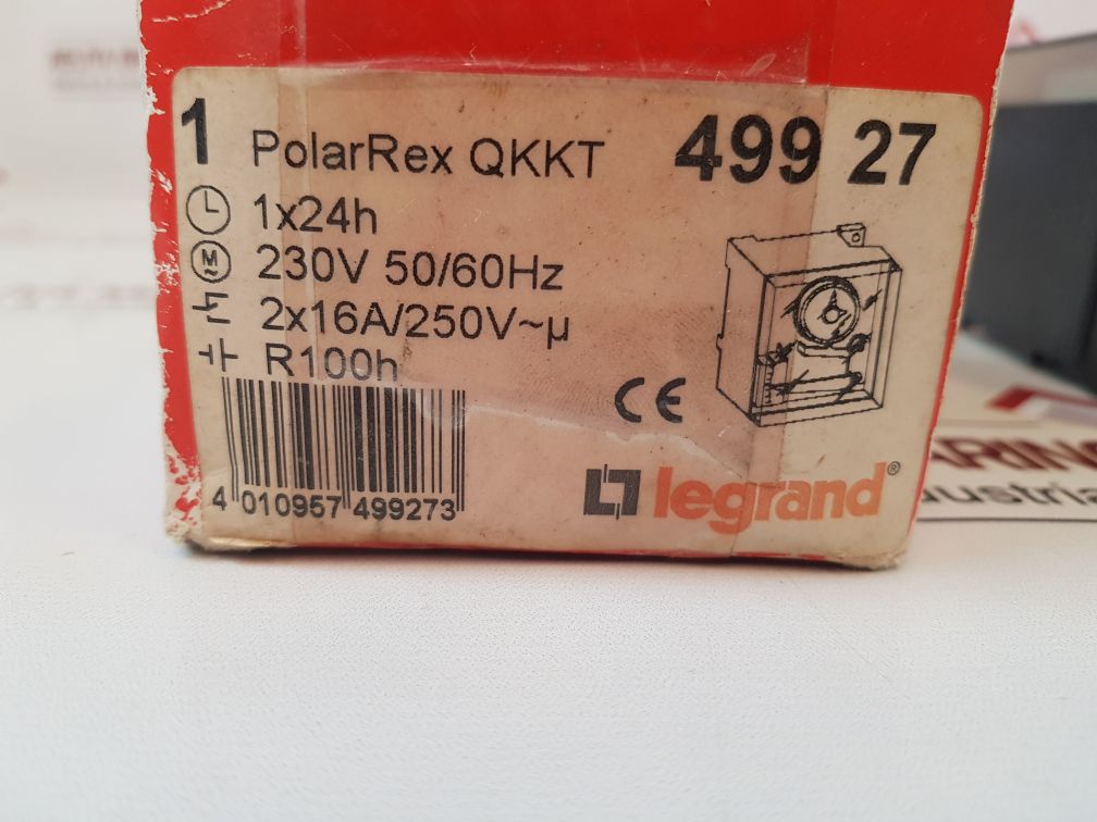 Legrand 499 27 Polar Rex Qkkt Timer 230V 50/60Hz