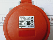 Legrand 555289 Panel Mounting Socket Inclined Outlet 32A-6H/200-346V 240-415V