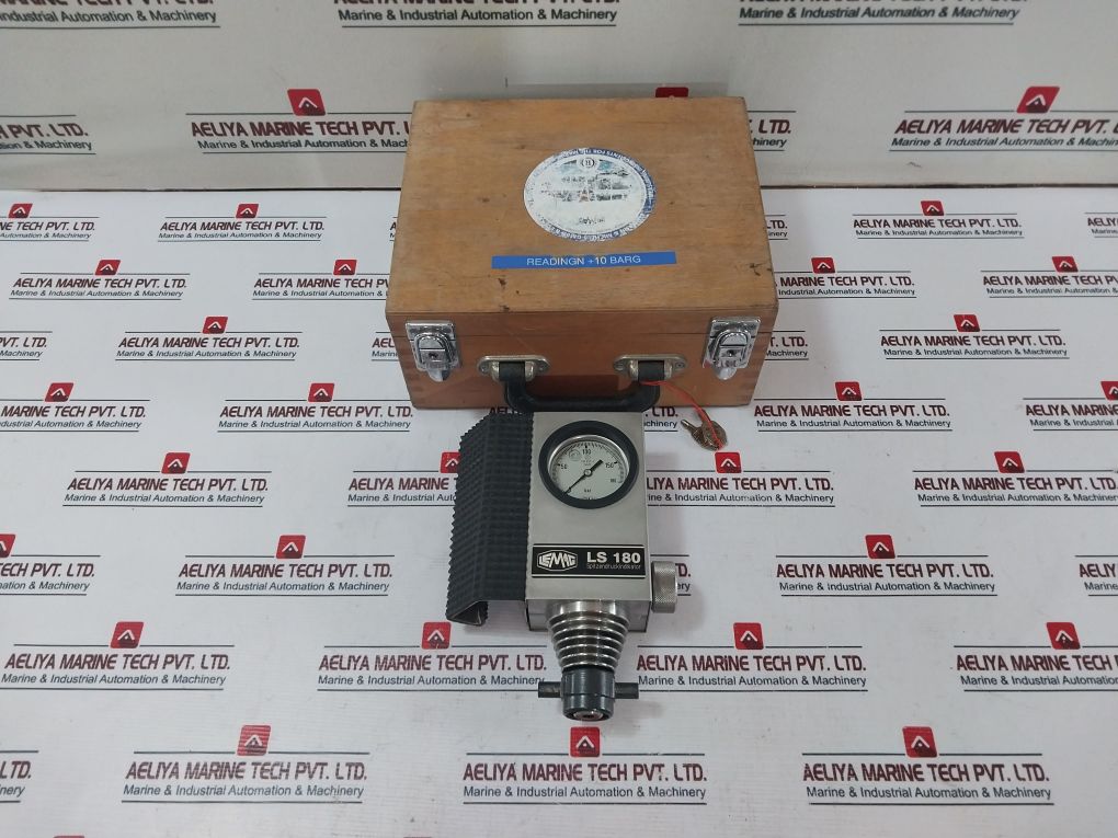 Lemag Ls 180 Engine Cylinder Peak Pressure Indicator 0-180 Bar