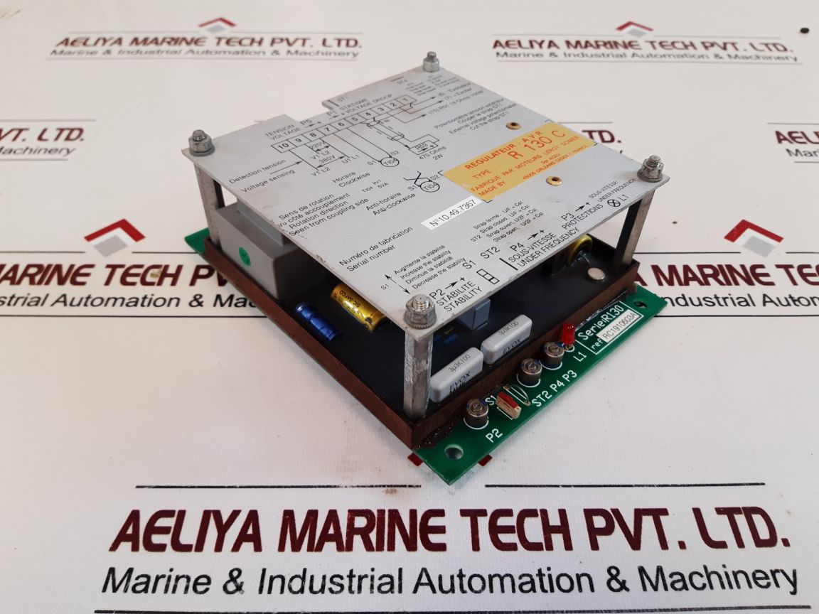 Leroy Somer R 130 C Automatic Voltage Regulator Serie: R130
