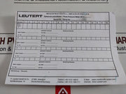 Leutert Msi 3-160/2686 Peak Pressure Indicator