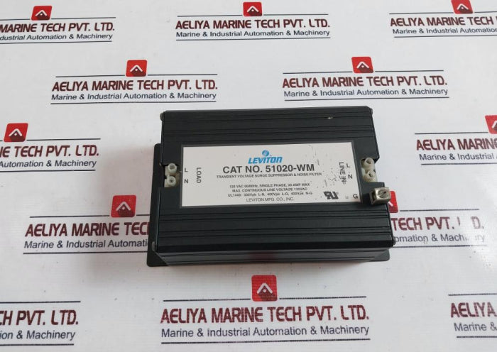 Leviton 51020-wm Transient Voltage Surge Suppressor & Noise Filter