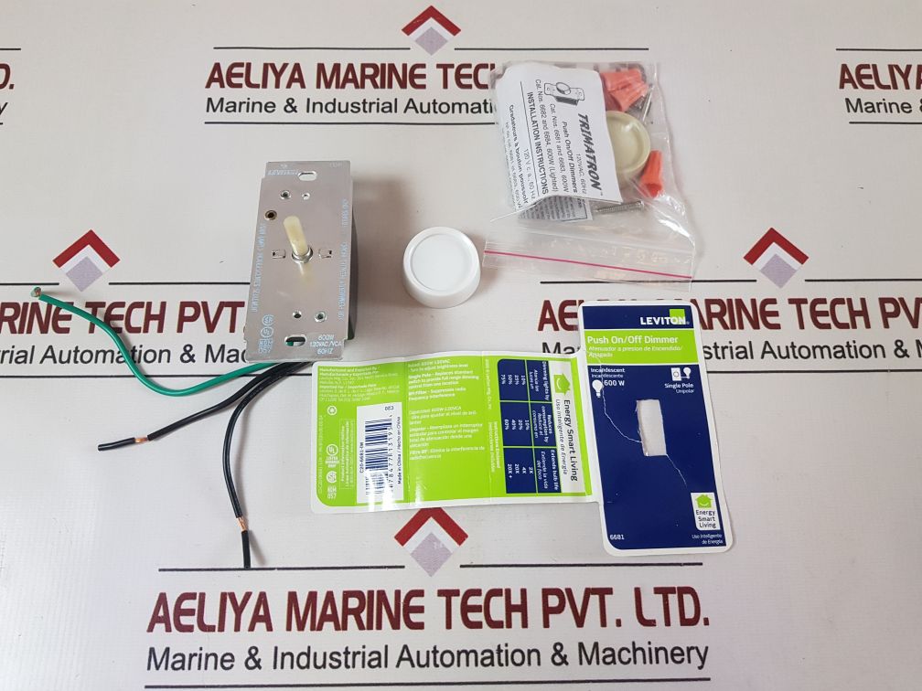 Leviton 6681 Dimmer Incandescent Rotary