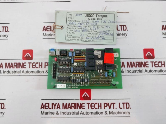 Liaaen Helitron Dc 0017B/ Dc 00178 Stepper Controller- I Pp 06-89