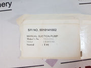 Liebherr 510160916 Manual Suction Pump