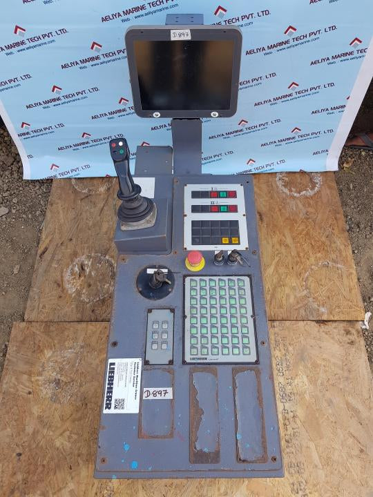 Liebherr Crane Controller Module W/ 10571114 (Joystick), 10446150 Pme1 ...
