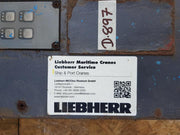 Liebherr Crane Controller Module W/ 10571114 (Joystick), 10446150 Pme1 Monitor 5