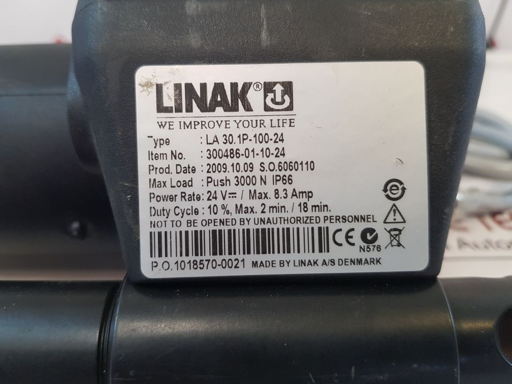 Linak La 30.1P-100-24 Linear Actuator – Aeliya Marine