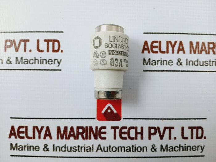 Lot Of 12X Lindner 63A 500V Bottle Fuse Electrical Protection, Bogenschutz / Bow