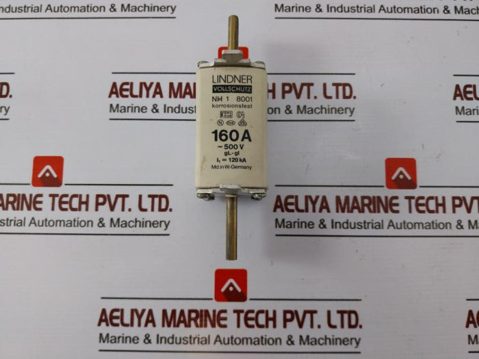 Lindner Nh 1 8001 160A ~500V Fuse Vollschutz/Full Protection