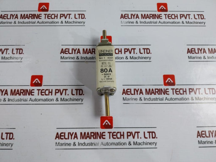 Lindner Nh 1 8001 80A 500V Full Protection Fuse Inser