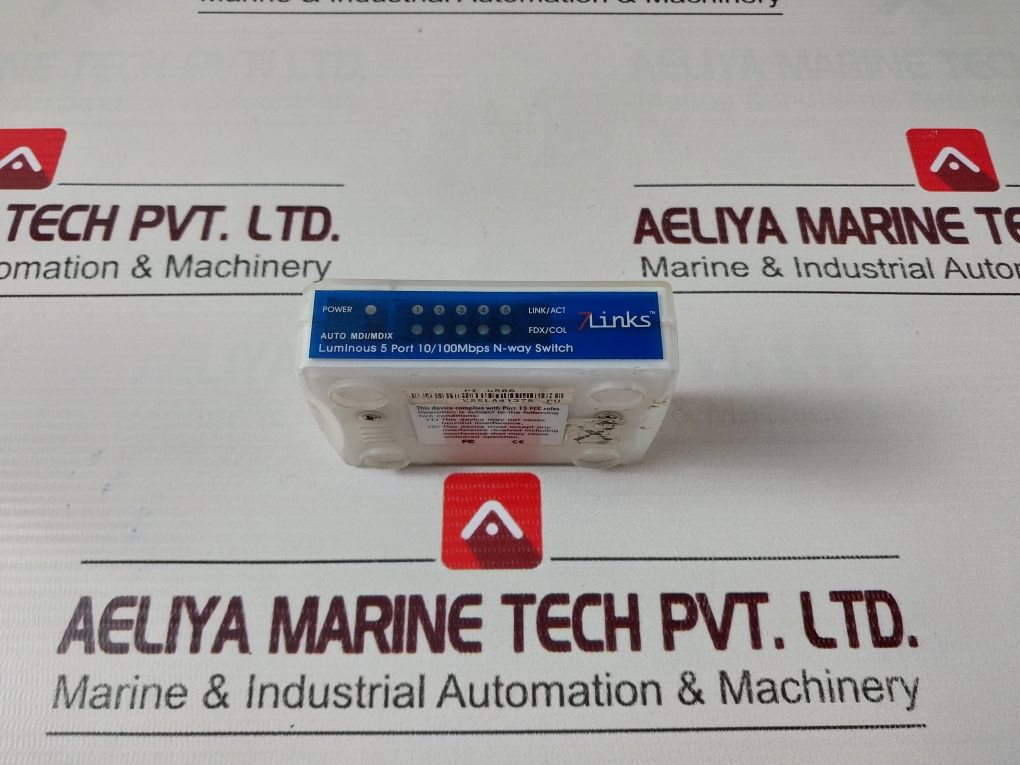 Links Luminous 5 Port 10/100 Mbps N-way Switch