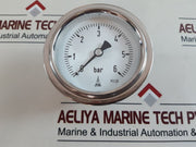 Lohmann+Stolterfoht Kl.1,6 Pressure Gauge 0-6 Bar