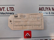 Londex C105.103.D Printed Circuit Board A/105.103.D, (Used)