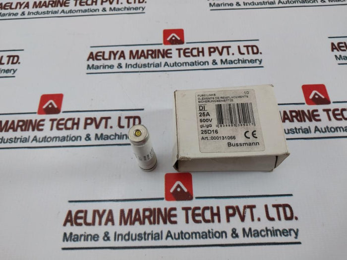 Lot Of 10X Bussmann 25D16 Fuse Link Gl/Gg 25A 500V