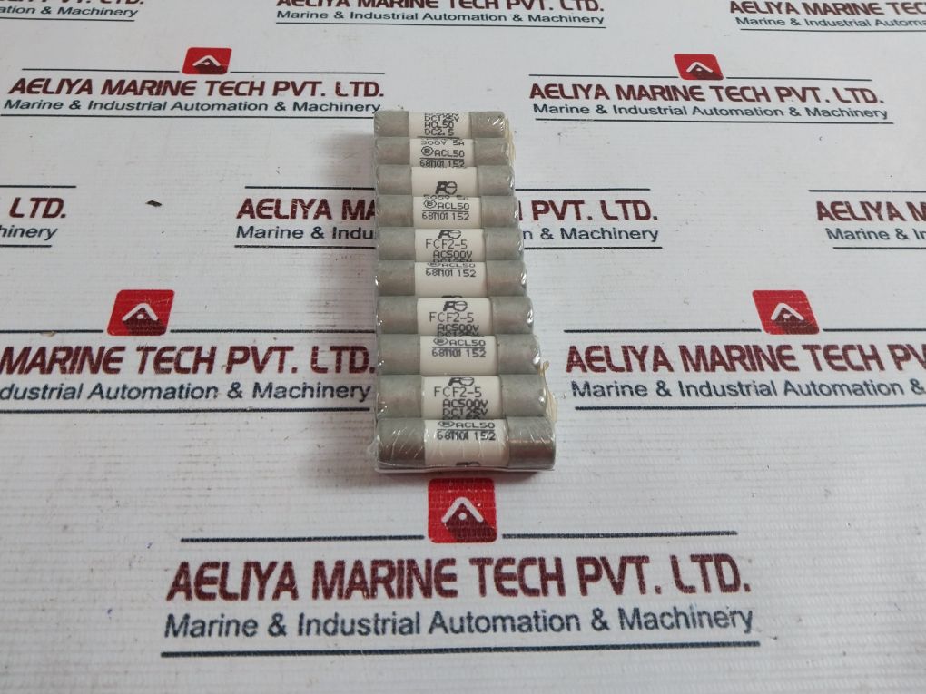 Lot Of 10X Fuji Electric Fcf2-5 Cartridge Fuse Link 300V 5A