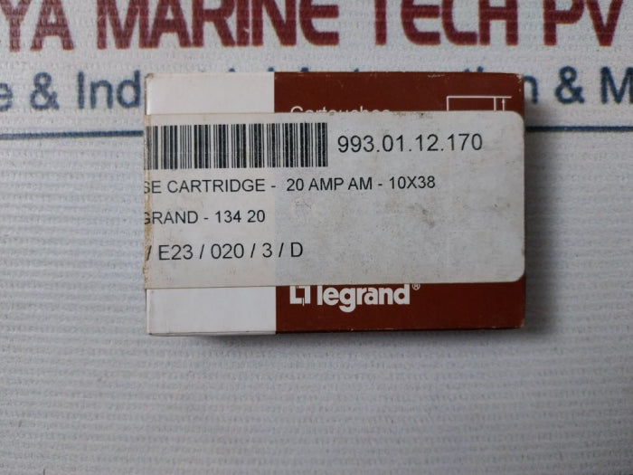 Lot Of 10X Legrand 134 20 Cartridge Fuse
