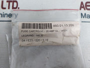 Lot Of 10X Legrand 145 20 Fuse Cartridge I1 100Ka 20Amp