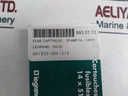 Lot Of 10X Legrand 145 20 Fuse Cartridge I1 100Ka 20Amp