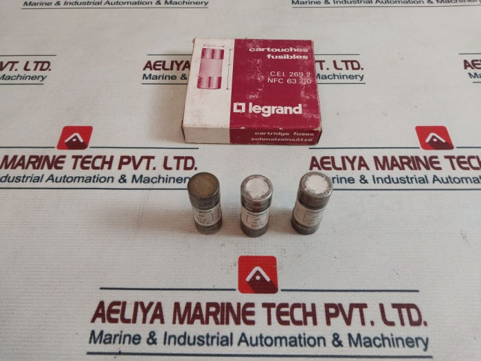 Lot Of 10X Legrand 22 X 58 Fuse Cartridge 50Amp 500V~