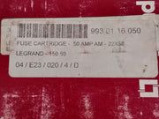 Lot Of 10X Legrand 22 X 58 Fuse Cartridge 50Amp 500V~