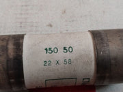 Lot Of 10X Legrand 22 X 58 Fuse Cartridge 50Amp 500V~