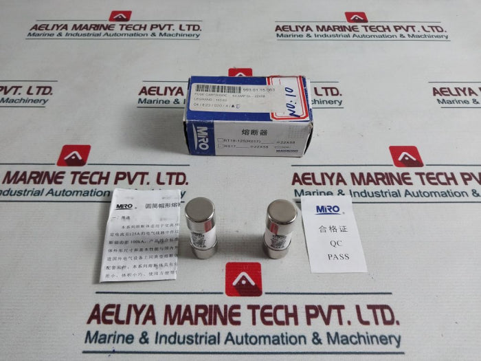 Lot Of 10X Mro Rt18-125 Fuse 500V~ 100Ka