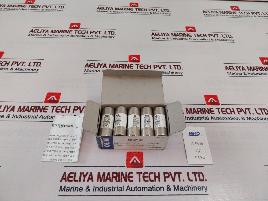 Lot Of 10X Mro Rt18-125 Fuse 690V Ac