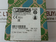 Lot Of 10X Phoenix Contact Dt 6/2,5-drehsi Fuse Modular Terminal Block