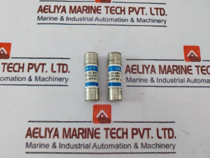 Lot Of 10X Sb 1A Sb-c1 Cartridge Fuse 500V 250V