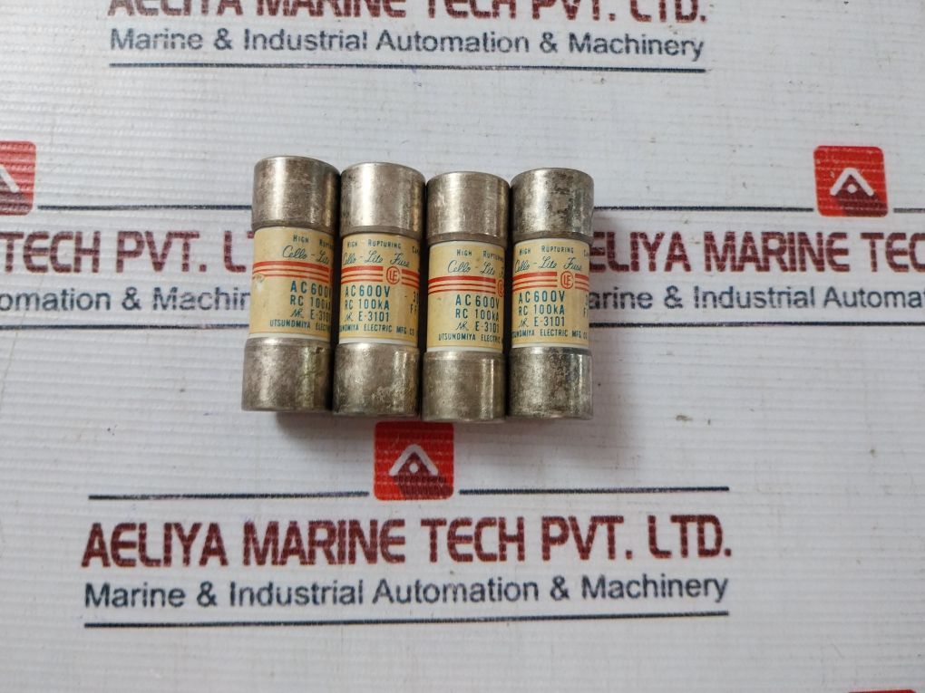 Lot Of 10X Utsunomiya Electric Jg1 Cello-lite Fuse High Rupturing Capacity 30A