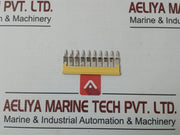 Lot Of 10X Weidmuller 1758260000 Cross-connector For Terminal Block Zqv 4N/10 Ge