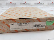 Lot Of 10X Weidmuller Sakr/35 2Stb Din Rail Mount Terminal Block 0183360000
